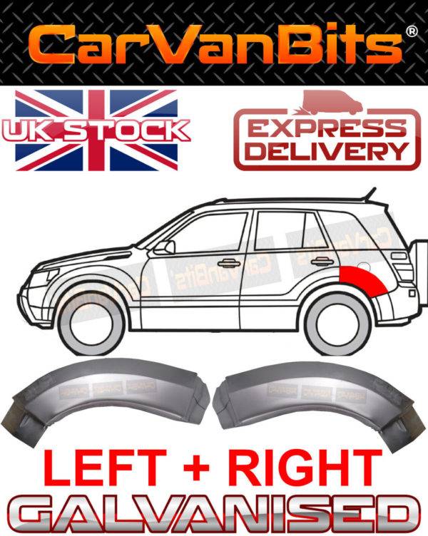 For Suzuki Grand Vitara 05 12 5d Rear Wheel Arch Repair Body Outer Panel Half X2 374226670656