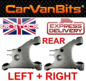 For Tesla Model S 2012 Suspension Control Arm Wishbone Rear Axle Lower Pair 375559047976