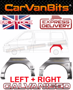 For Toyota Hiace Hi Ace 95 06 Swb Lwb Rear Wheel Arch Repair Body Panel Pair 375137939616