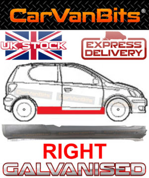 For Toyota Yaris Xp10 99 05 3 Door Full Sill Repair Body Rust Outer Panel Right 373992428856