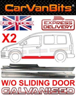 For Vw Caddy Iii 2k 04 10 Full Sill Repair Body Rust Panel Wo Sliding Door X2 374347957006