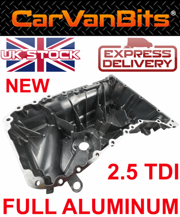 For Vw Transporter T5 03 15 Aluminum Engine Oil Sump Pan 25 Tdi New 375623123286