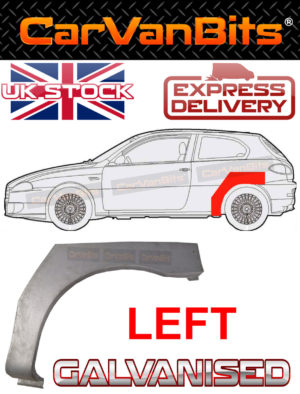 For Alfa Romeo 147 00 10 3 Door Rear Wheel Arch Fender Repair Body Rust Panel Le 374259915747