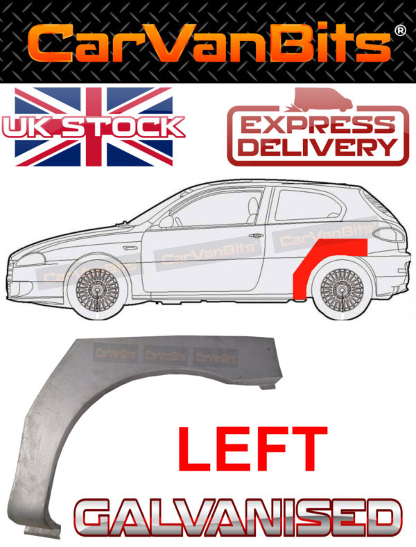 For Alfa Romeo 147 00 10 3 Door Rear Wheel Arch Fender Repair Body Rust Panel Le 374259915747