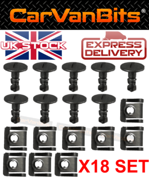 For Bmw 5 E39 1996 2004 Undertray Under Engine Cover Clip Kit Fixing Clips Set 375526731207