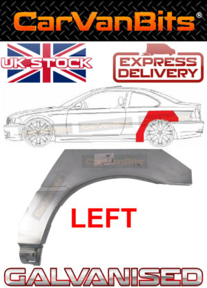 For Bmw E46 3 Coupe Cabrio 98 05 Rear Wheel Arch Wing Fender Repair Panel Left 373563089337