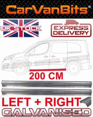 For Citroen Berlingo Partner 08 18 Under Front Side Door Sill Repair Panel X2 375292294117