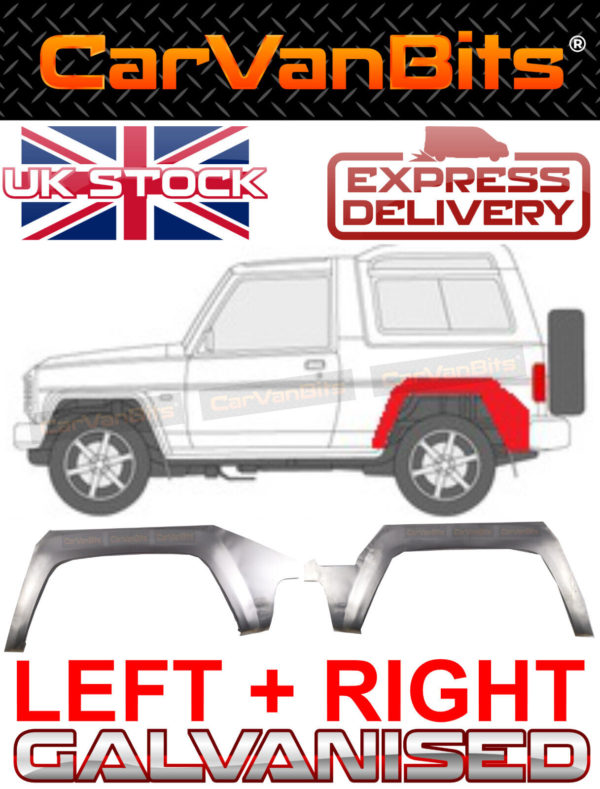 For Daihatsu Fourtrak Rocky Feroza 85 01 Rear Wheel Arch Repair Body Sill Panel 374124131997