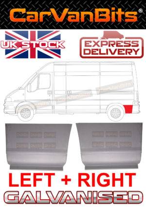 For Ducato Boxer Relay Jumper 94 06 Behind Rear Wheel Arch Repair Body Panel X2 374226197047