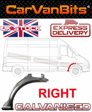 For Fiat Ducato Boxer Relay Jumper 94 06 Front Door Wheel Arch Repair Body Panel 374944194677