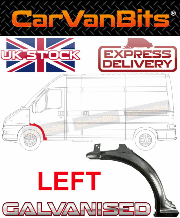 For Fiat Ducato Boxer Relay Jumper 94 06 Front Door Wheel Arch Repair Body Panel 374944199637