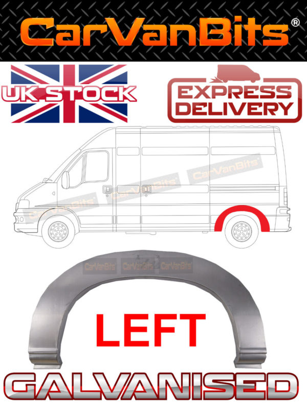 For Fiat Ducato Boxer Relay Jumper 94 06 Rear Wheel Arch Repair Body Panel Sill 374185807017