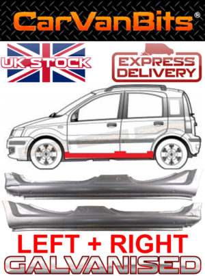 For Fiat Panda 03 12 Full Sill Repair Body Rust Outer Panel Oe Ref 71734758 Pair 374432398487