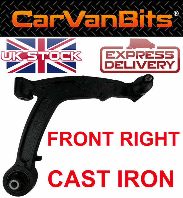 For Fiat Panda 169 03 12 Suspension Control Arm Wishbone Front Axle Lower Right 375624186197