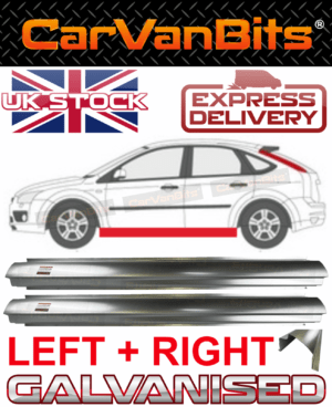 For Ford Focus 2 Mk2 Ii 03 10 Sill Repair Body Rust Outer Panel Pair 375008014347