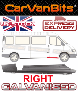 For Ford Transit Mk4 Mk5 Swb Lwb 91 00 Front Door Doorstep Repair Panel Sill Rig 375162160337