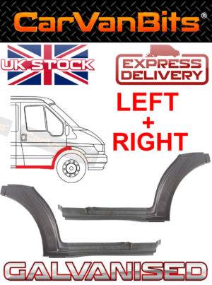 For Ford Transit Mk6 Mk7 00 13 Front Wheel Arch Wing Door Sill Repair Panel Pair 375199111927