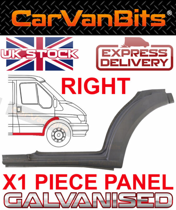 For Ford Transit Mk6 Mk7 00 13 Front Wheel Arch Wing Door Sill Repair Panel Righ 374534539717