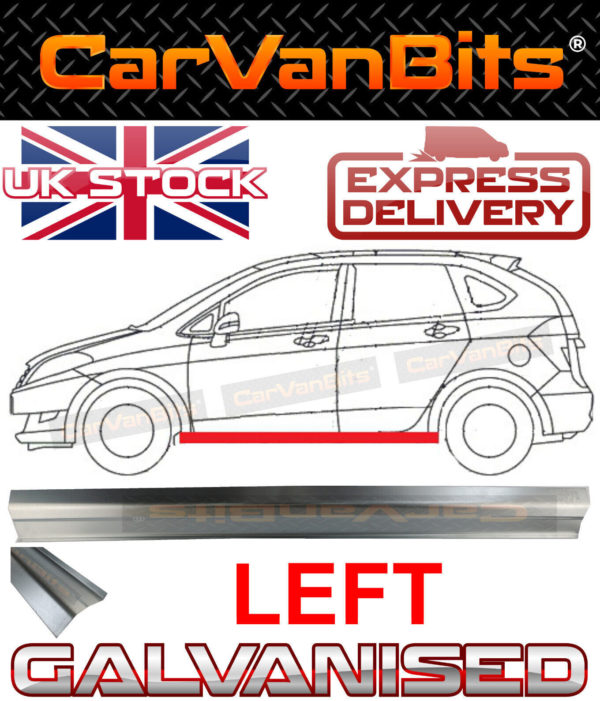 For Honda Fr V Frv 05 09 Sill Repair Body Rust Panel Lower Galvanised Left 373888532347