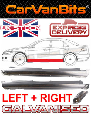 For Mazda 6 Gg Gy 02 07 4d 5d Full Sill Repair Body Rust Outer Panel Pair 374003331997