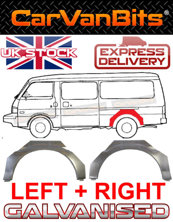 For Mazda Bongo E 1800 E 2000 E 3000 84 98 Rear Wheel Arch Repair Body Panel Set 374385096457