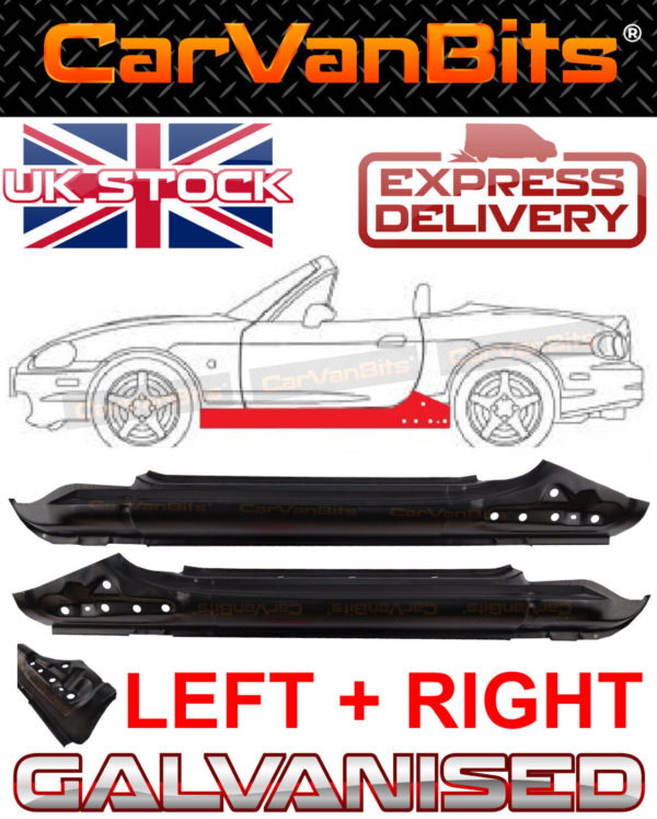 For Mazda Mx 5 Mx5 Nb 98 05 Full Sill Repair Body Rust Outer Panel Pair 373533271577