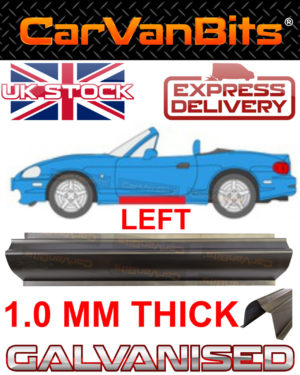 For Mazda Mx 5 Mx5 Nb 98 05 Sill Repair Body Rust Outer Panel 10mm Thick Left 374383401607