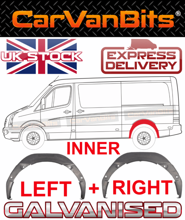 For Mercedes Sprinter Vw Crafter 06 18 Rear Inner Wheel Arch Repair Body Panel P 375152698187