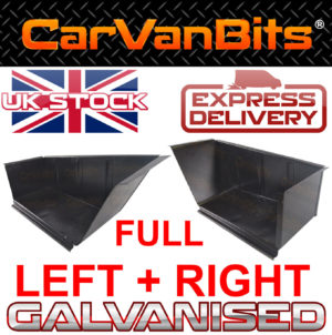 For Mercedes T1 207 410 77 96 Front Doorstep Full Body Sill Repair Panel Pair 374411386487