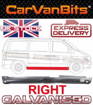 For Mercedes Vito 638 W638 96 03 Full Sill Repair Panel Under Front Sliding Door 375202762607