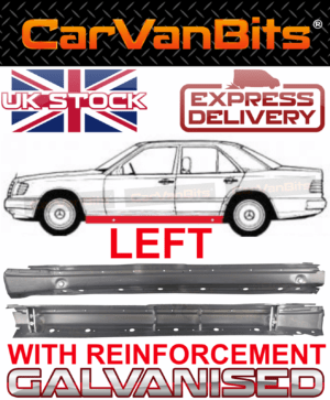 For Mercedes W124 84 96 E Class Full Sill Repair Panel With Reinforcement Left 375217709067