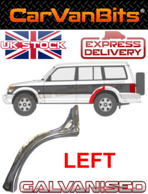 For Mitsubishi Pajero 2 91 99 5 Door Rear Wheel Arch Wing Repair Body Panel Left 374376666807