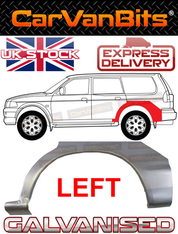 For Mitsubishi Pajero Shogun Sport 96 08 Rear Wheel Arch Repair Body Sill Panel 374409450037