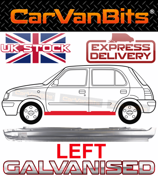 For Nissan Micra K11 5 Door 92 03 Full Sill Repair Body Rust Outer Panel Left 375276454967