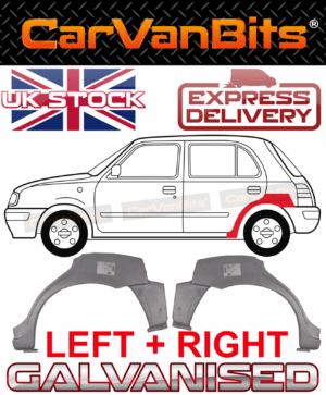 For Nissan Micra K11 5 Door 92 03 Rear Wheel Arch Repair Body Rust Panel Pair 375190842237