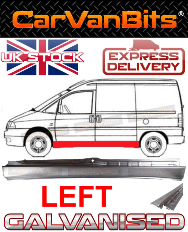 For Peugeot Expert Fiat Scudo Citroen Dispatch 94 07 Full Sill Repair Body Panel 374096275937