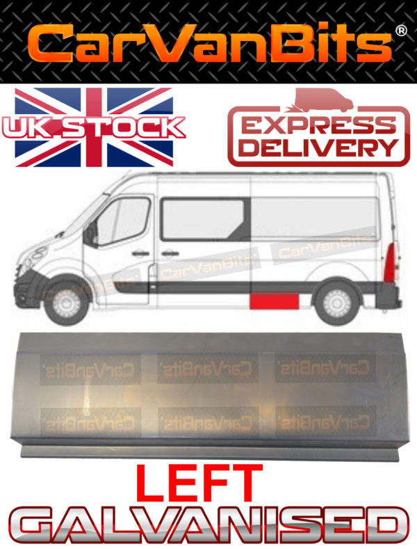 For Renault Master Movano Nv400 10 20 In Front Of Rear Arch Body Repair Panel Ns 374383522607