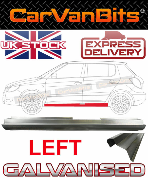 For Skoda Fabia 4 Or 5 Door 07 15 Sill Repair Body Rust Outer Panel Left 374631551667