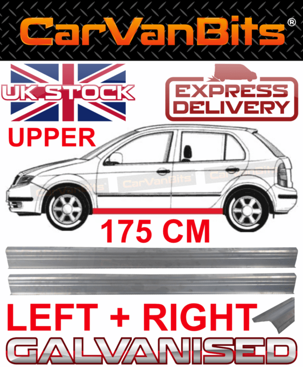 For Skoda Fabia 6y 99 07 4 Or 5 Door Upper Sill Repair Body Rust Outer Panel X2 375292263937