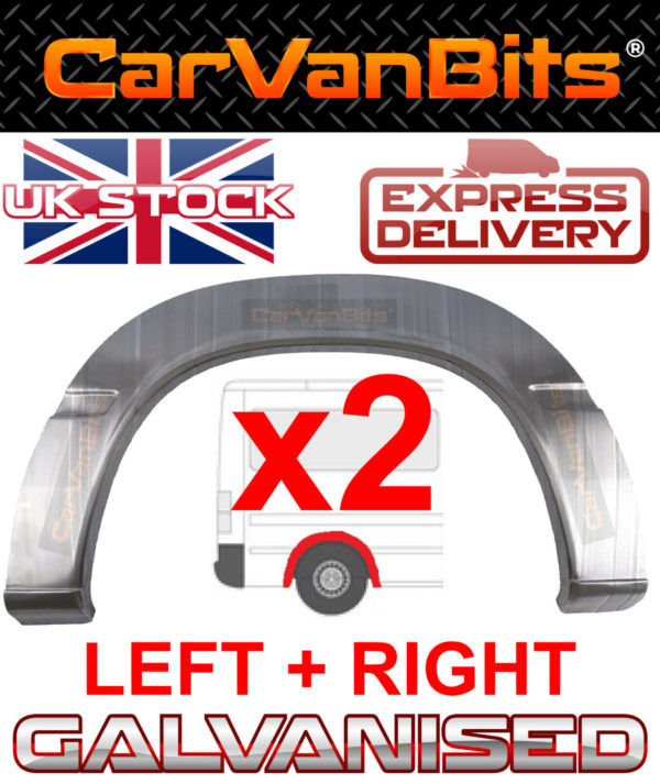 For Sprinter Vw Lt 95 05 Swb Mwb Lwb Rear Wheel Arch Repair Body Sill Panel Pair 373101185707