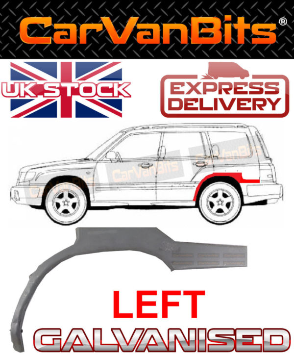 For Subaru Forester Sf 97 02 Rear Wheel Arch Wing Repair Panel Left Ns 373528912897