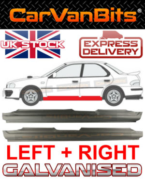 For Subaru Impreza Gc Gf 92 00 Full Sill Repair Body Rust Outer Panel Pair 373527691997