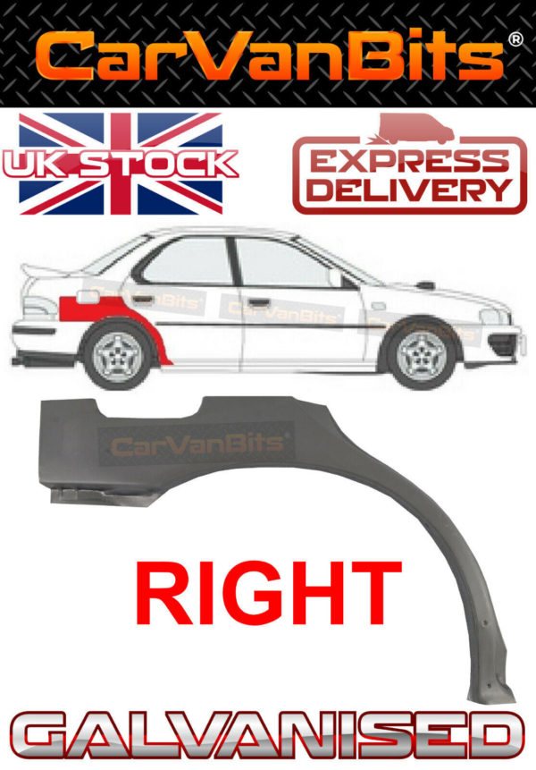 For Subaru Impreza Gcgf 92 00 Wrx Sti Rear Wheel Arch Repair Body Rust Panel Os 373480238737