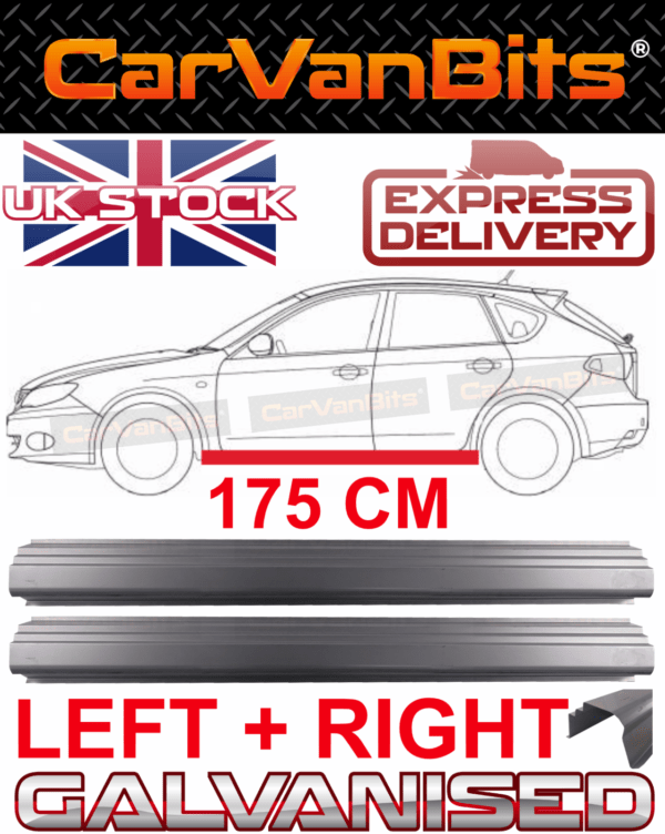 For Subaru Impreza Ge Gh Gr Gv 07 13 Sill Repair Body Outer Panel Pair 375208781477