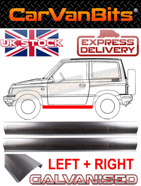 For Suzuki Grand Vitara Ft Gt 97 05 3d Sill Repair Body Outer Rust Panel Pair 374191865167