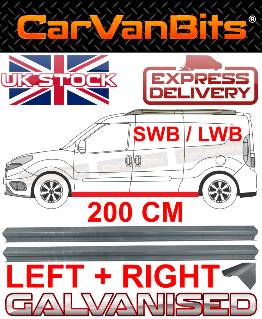 For Vauxhall Combo D Swb Lwb 2012 2018 Sill Repair Body Rust Outer Panel Pair 375750610407