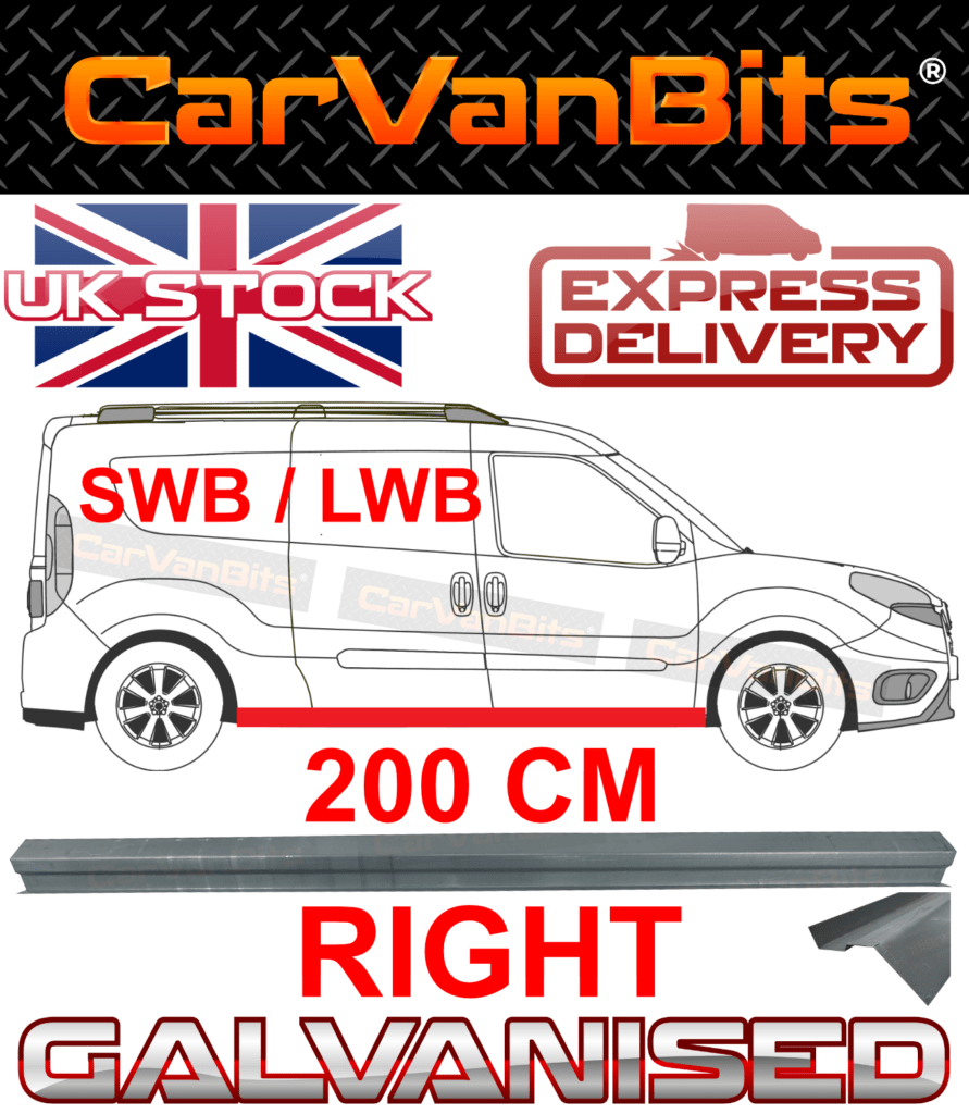 For Vauxhall Combo D Swb Lwb 2012 2018 Sill Repair Body Rust Outer Panel Right 375750533737