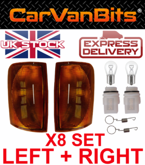 For Volkswagen Vw Lt 96 06 Front Amber Indicator 2d0953041 X8 Set Left Right 375003408297