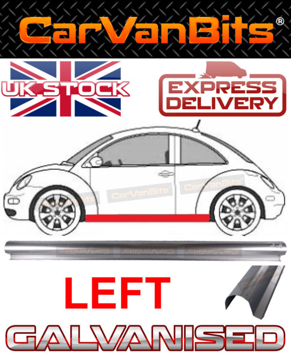 For Vw New Beetle 98 10 Sill Repair Body Rust Outer Panel Galvanised Left 373657324257