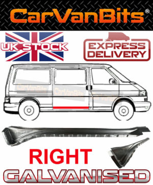 For Vw Transporter T4 90 03 Under Sliding Door Side Inner Sill Repair Body Panel 374954346997